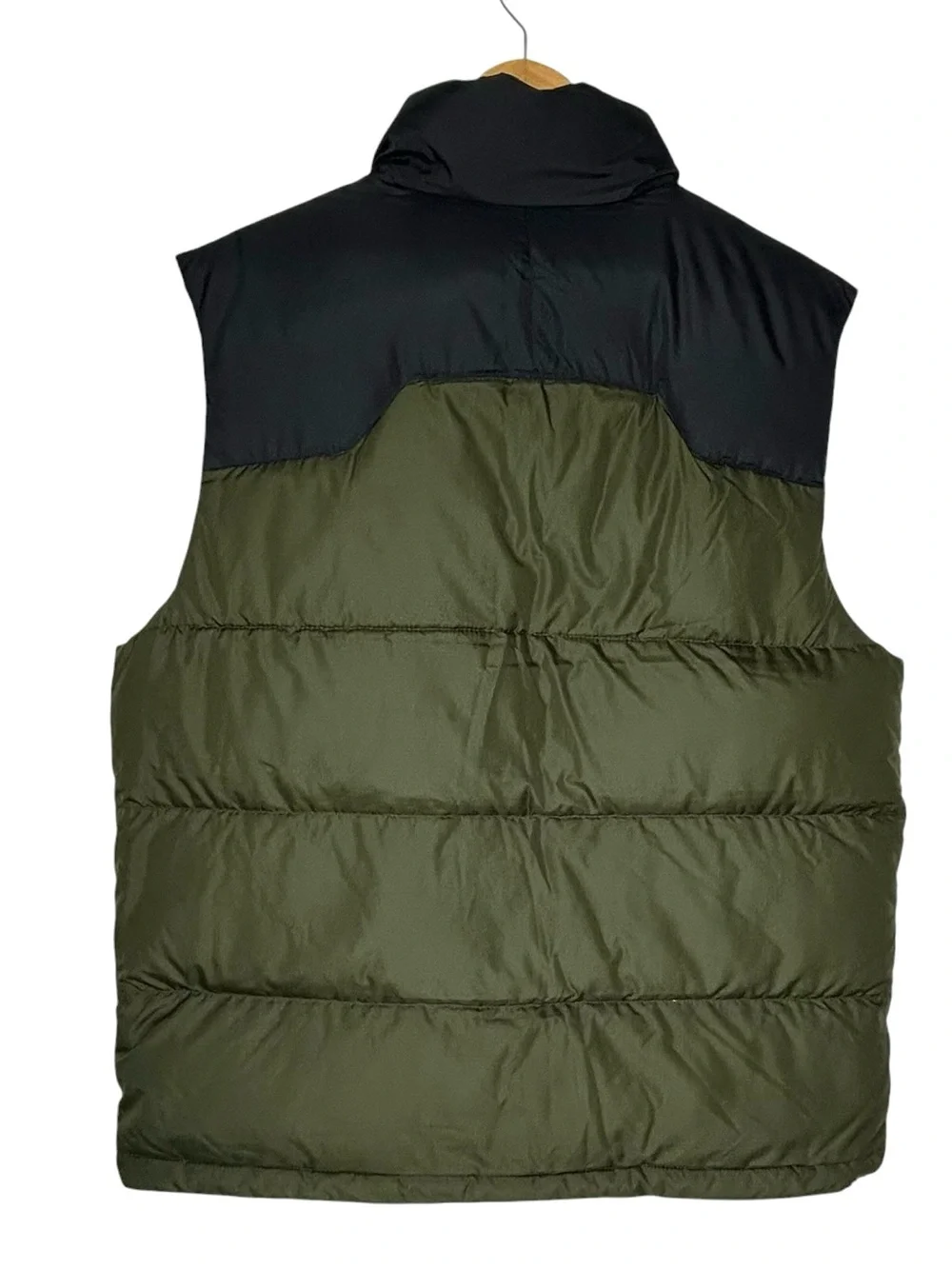 POLO RALPH LAUREN Men M Gorham Black Green Down Puffer Body Warmer Vest Gilet.